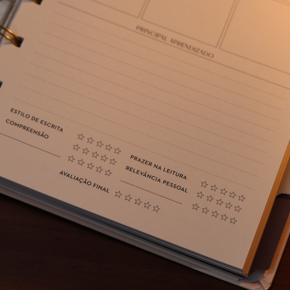 Book Planner | Leitura Proposital | Chá