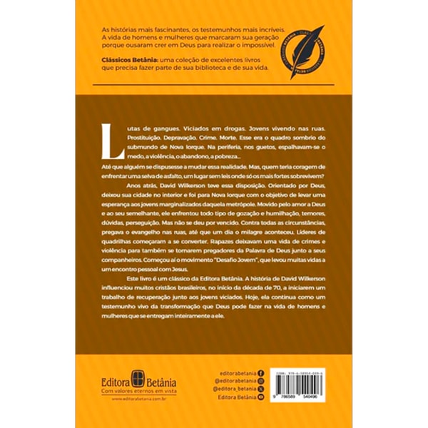 A Cruz e o Punhal | David Wilkerson | Nova Edição