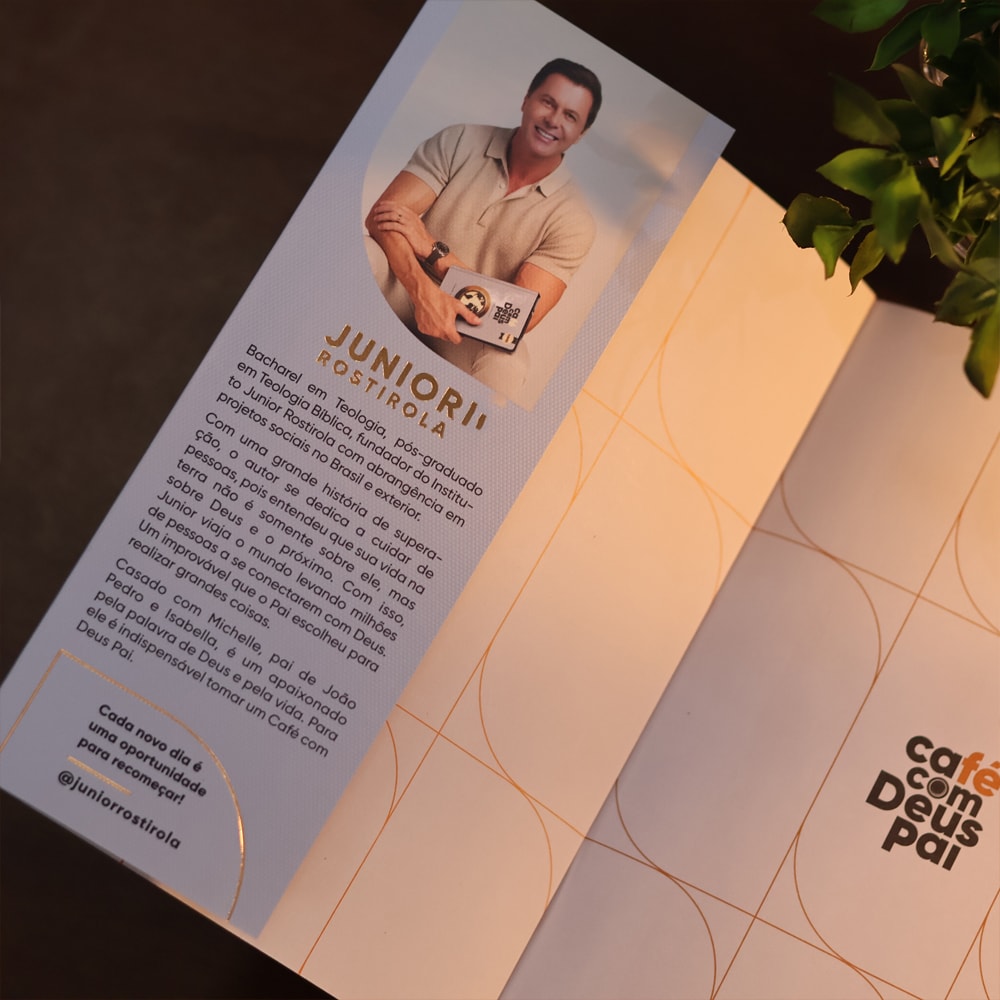 Café Com Deus Pai 2026 | Porções Diárias de Amor | Junior Rostirola