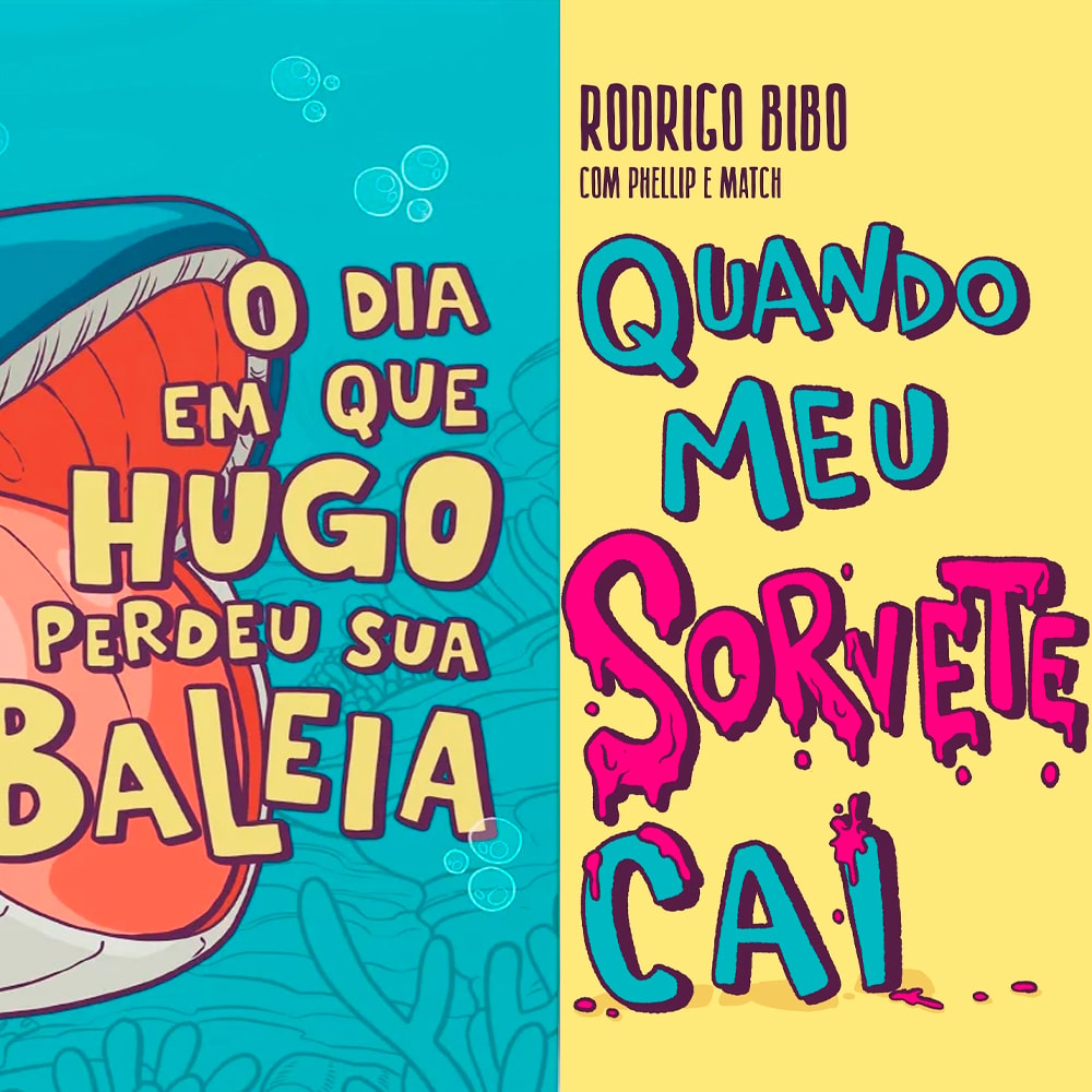 Kit Quando Meu Sorvete Cai + O Dia Em Que Hugo Perdeu Sua Baleia | Rodrigo Bibo