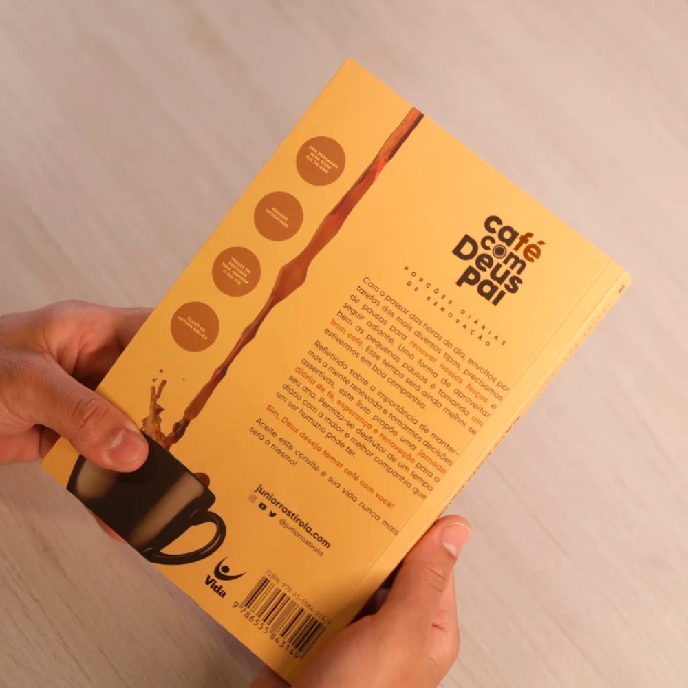 Kit Café Com Deus Pai Porções Diárias de Renovação, Transformação e Amor | Junior Rostirola