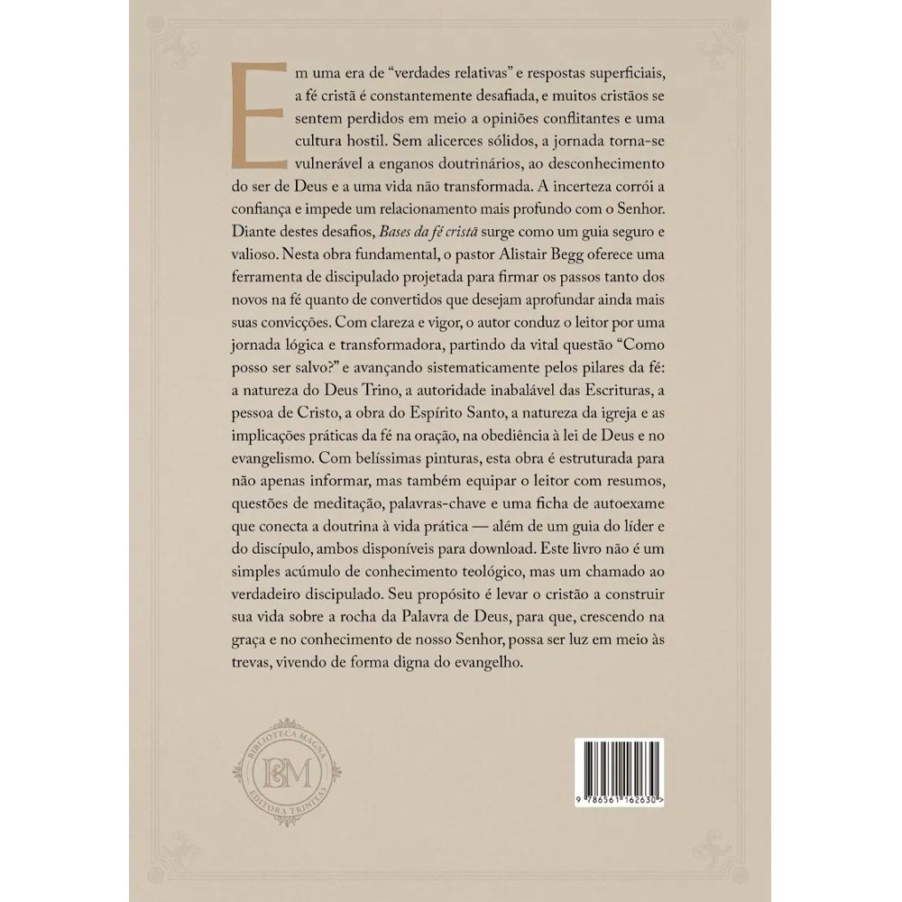 Bases da Fé Cristã | Alistair Begg