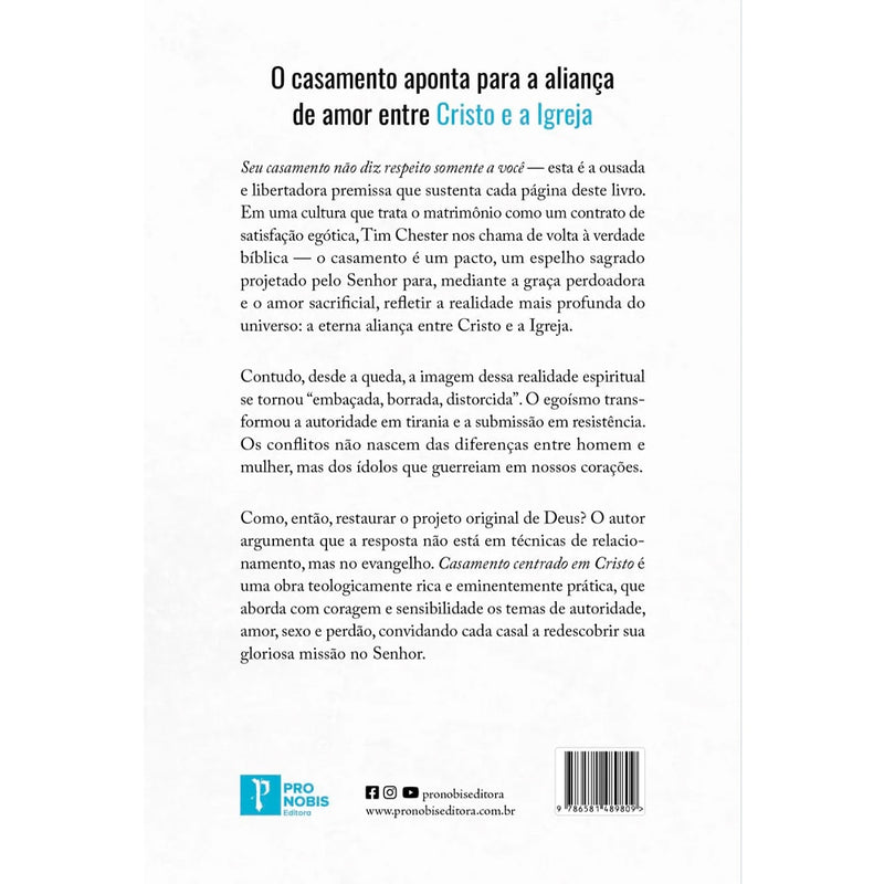Casamento Centrado em Cristo | Tim Chester