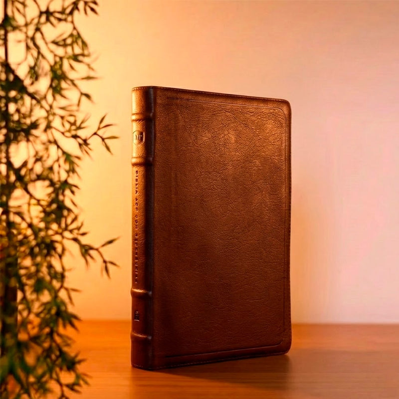 Bíblia Sagrada | ACF | Letra Grande | Leitura Perfeita | Couro Soft Mogno