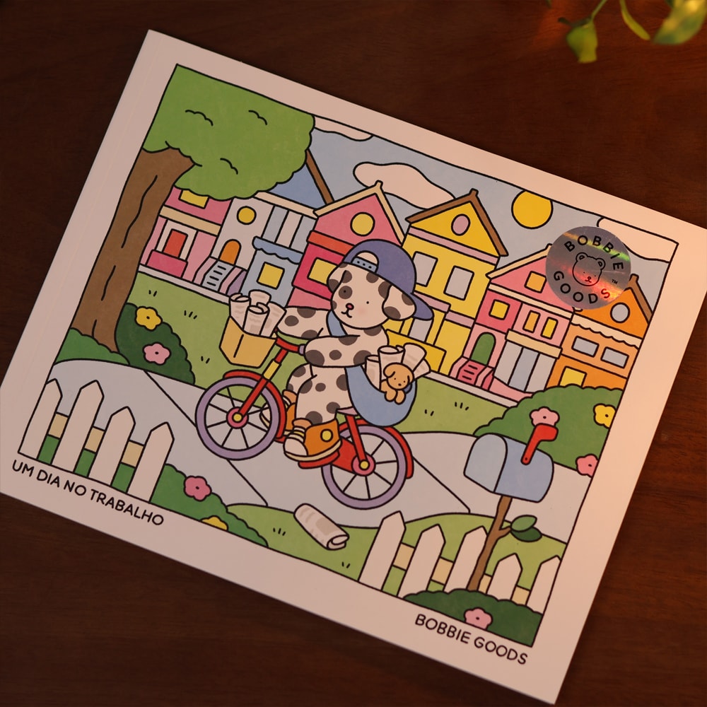 Bobbie Goods | Livro de Colorir | Um Dia No Trabalho (On The Job)