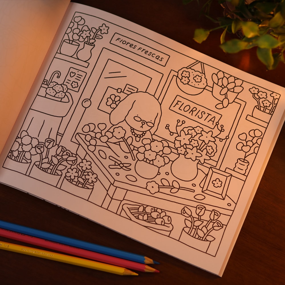 Bobbie Goods | Livro de Colorir | Um Dia No Trabalho (On The Job)