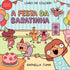 Livro de colorir de capa mole, "A Festa da Baratinha" de Rafaella Tuma, com ilustrações divertidas. — Plenitude
