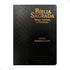 Bíblia Sagrada ARC, capa preta PU luxo arabesco, letra hipergigante, com Harpa e Corinhos. — Plenitude