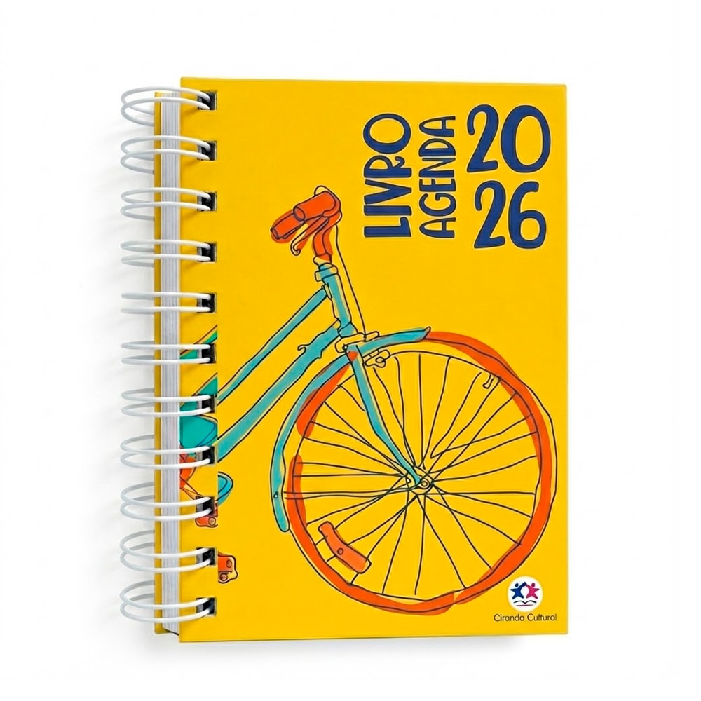 Livro Agenda 2026 | Bicicleta