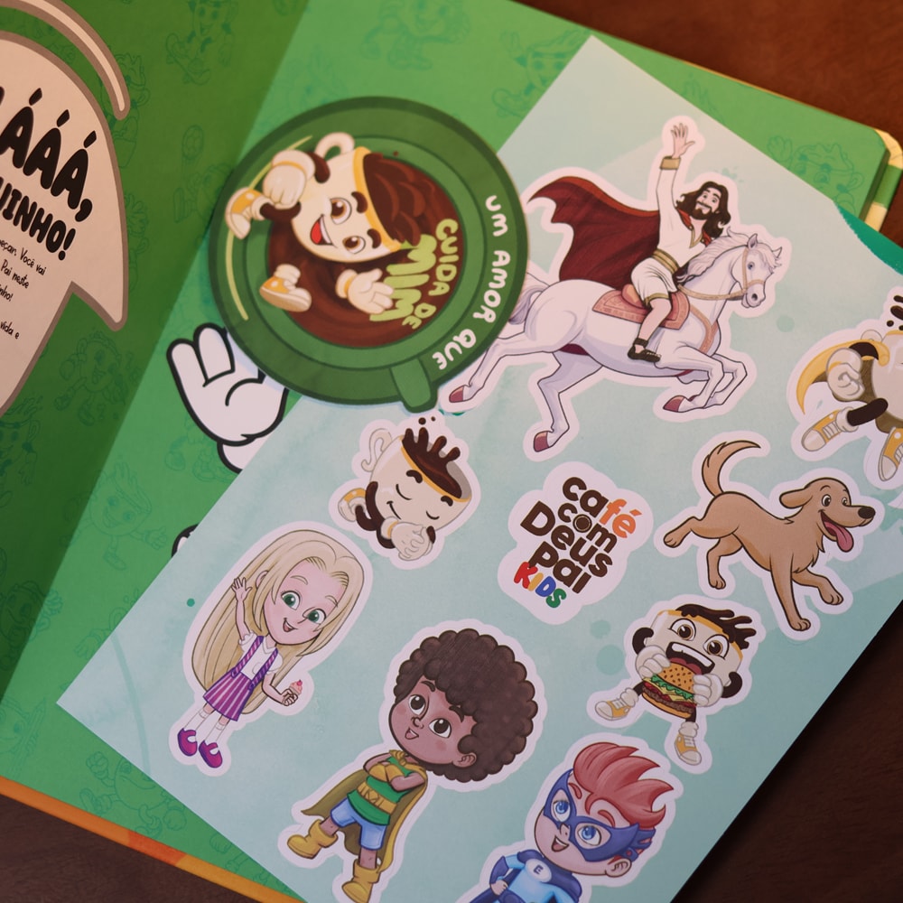 Café com Deus Pai Kids | Um Amor Que Cuida de Mim  | Júnior Rostirola | Vol. 2