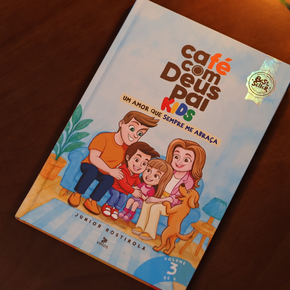 Café com Deus Pai Kids | Um Amor Que Sempre Me Abraça  | Júnior Rostirola | Vol. 3