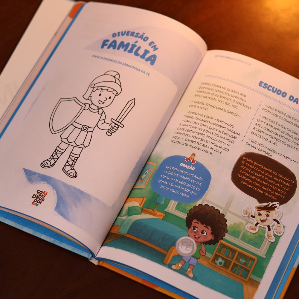 Café com Deus Pai Kids | Um Amor Que Sempre Me Abraça  | Júnior Rostirola | Vol. 3