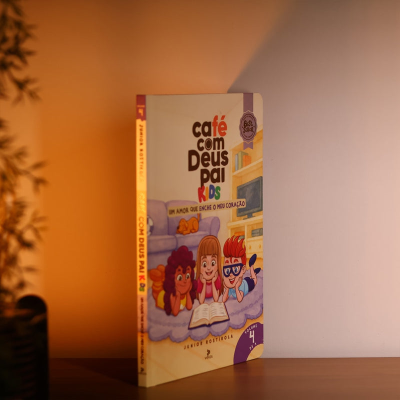 Café com Deus Pai Kids | Um Amor Que Enche Meu Coração  | Júnior Rostirola | Vol. 4
