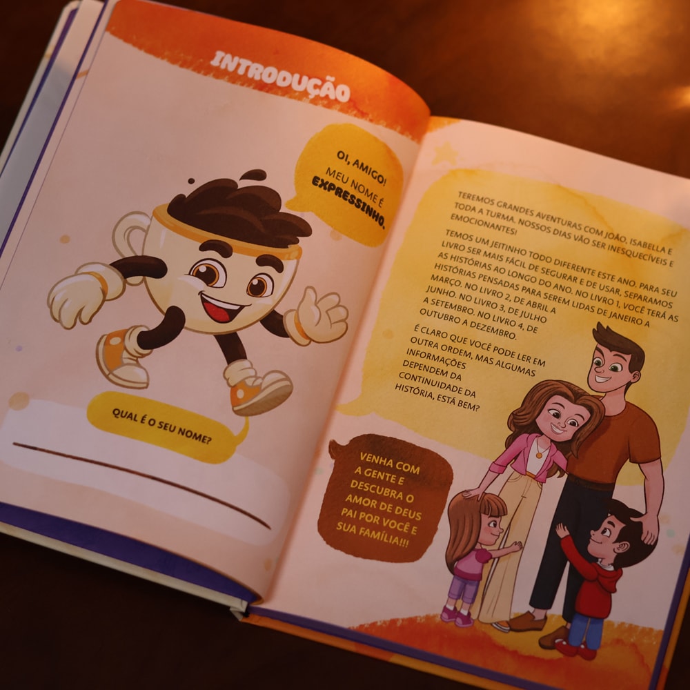 Café com Deus Pai Kids | Um Amor Que Enche Meu Coração  | Júnior Rostirola | Vol. 4