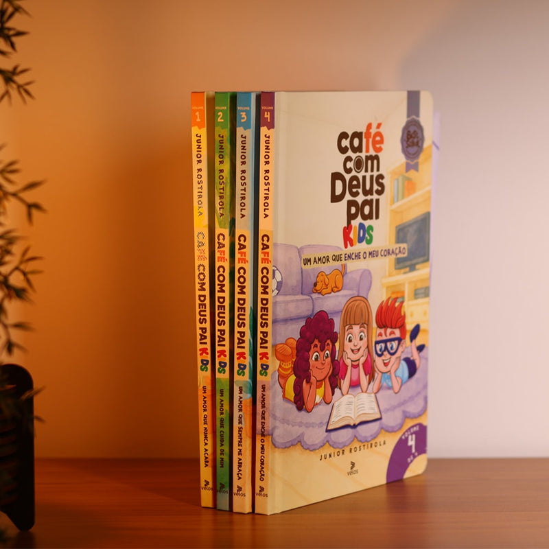 Kit Café Com Deus Pai Kids | Junior Rostirola