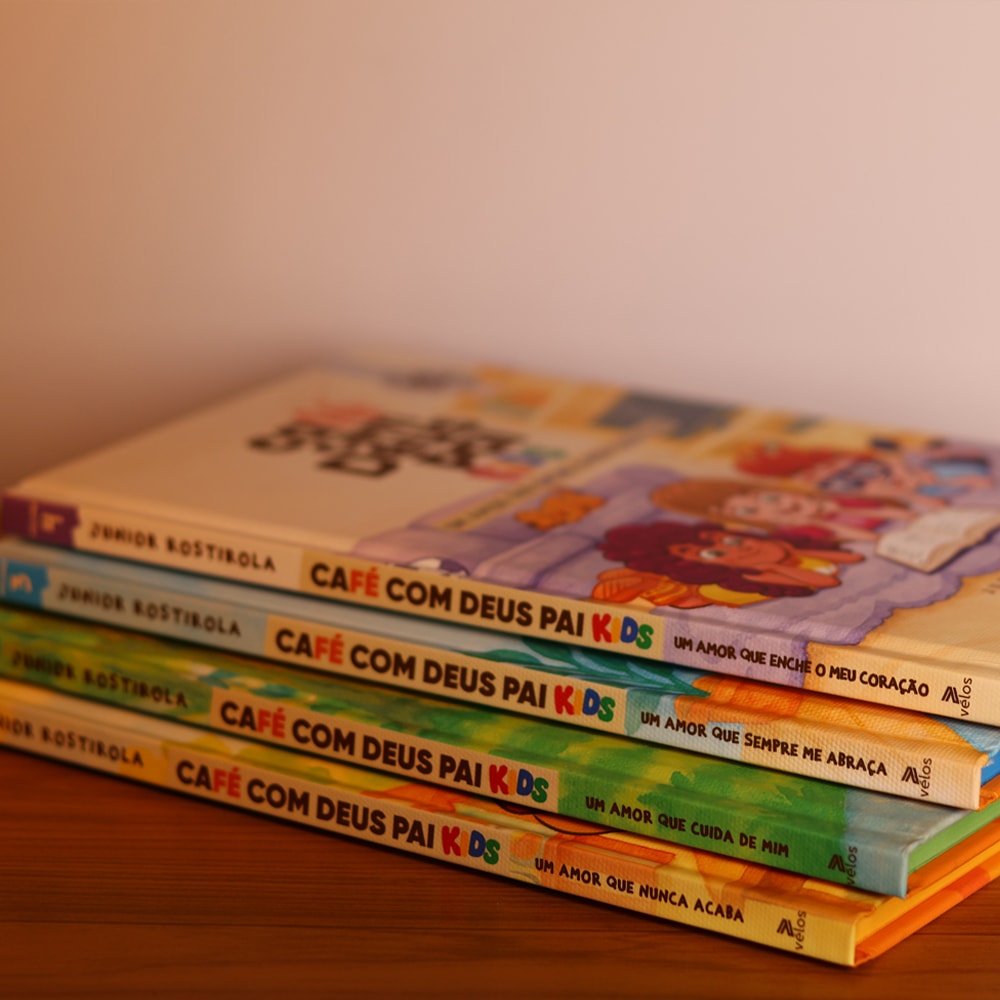 Kit Café Com Deus Pai Kids | Junior Rostirola