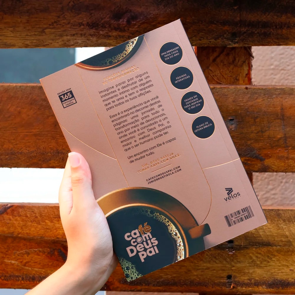 Kit 10 Livros Café com Deus Pai | Porções Diárias de Transformação | Junior Rostirola