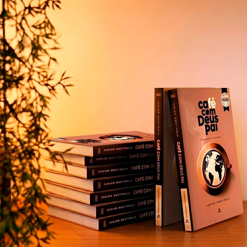 Kit 10 Livros Café com Deus Pai | Porções Diárias de Transformação | Junior Rostirola