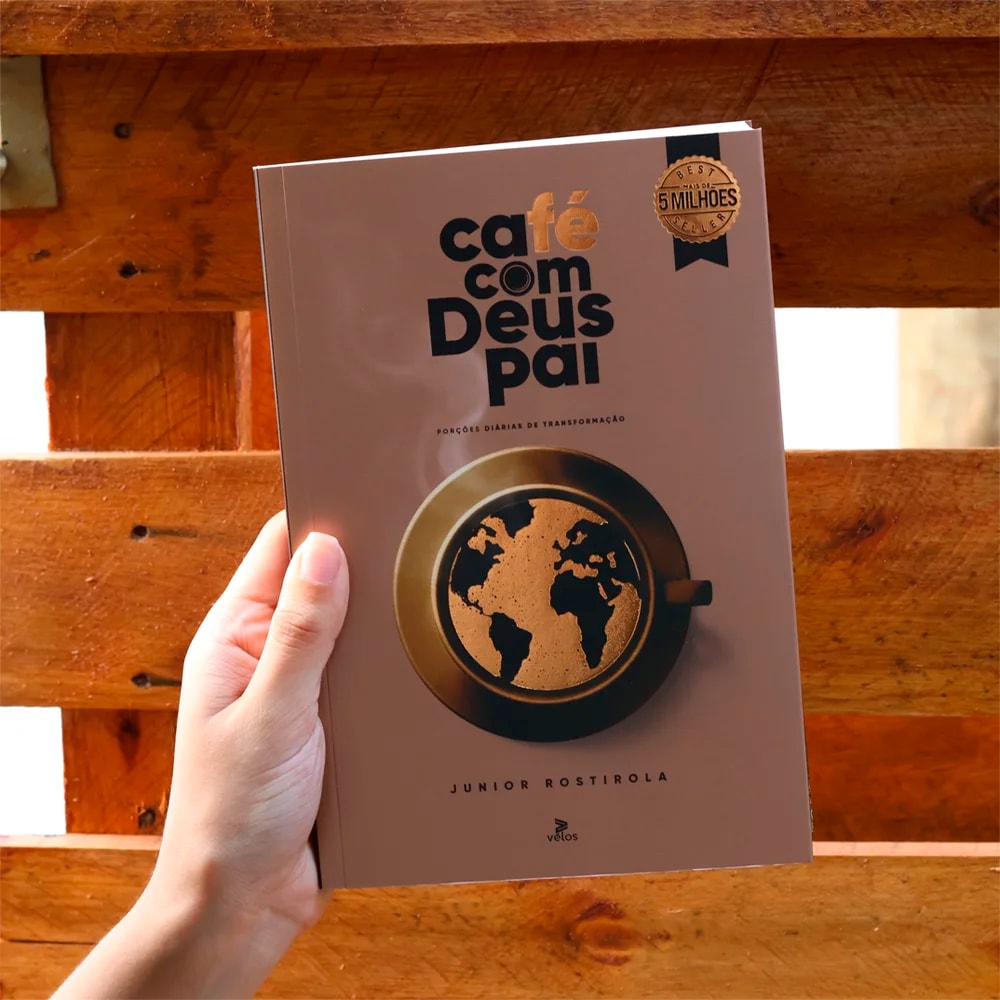 Kit 10 Livros Café com Deus Pai | Porções Diárias de Transformação | Junior Rostirola