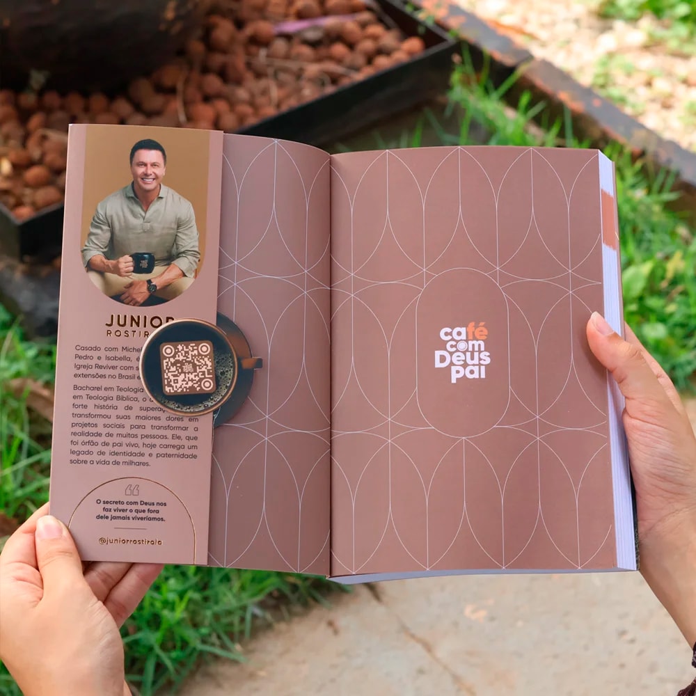 Kit 10 Livros Café com Deus Pai | Porções Diárias de Transformação | Junior Rostirola