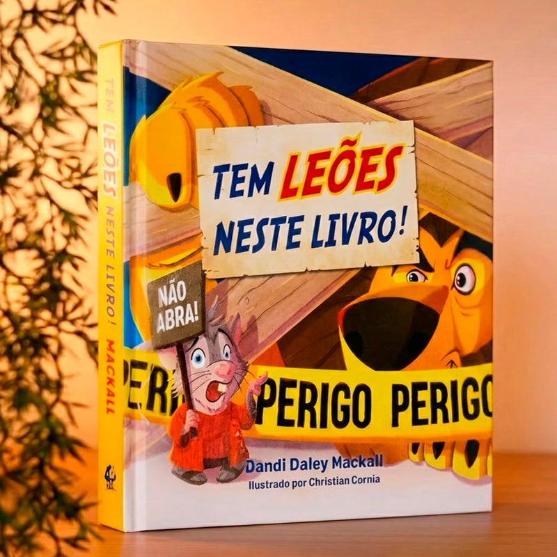 Tem Leões Neste Livro! | Dandi Daley Mackall