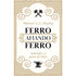 Livro Ferro Afiando Ferro, de Michael A. G. Haykin, capa bege com moldura dourada e desenhos de martelos. — Plenitude