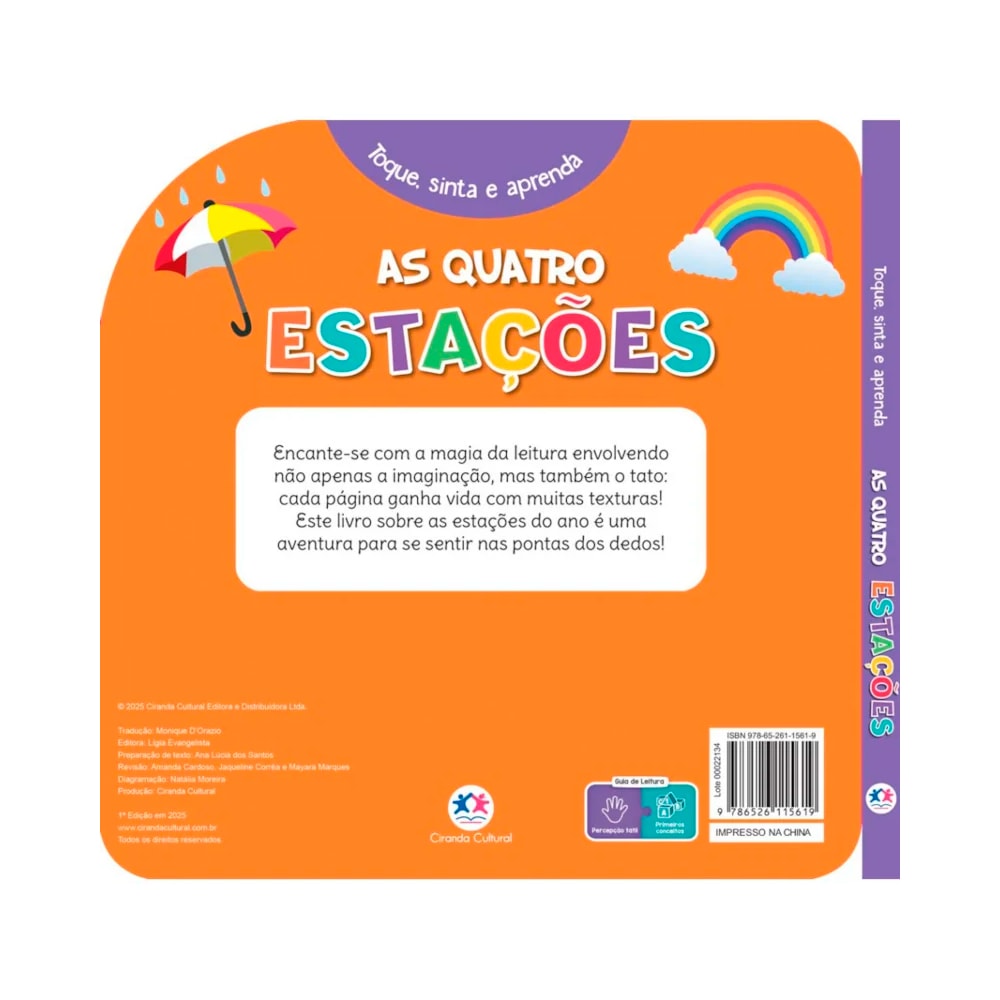 As Quatro Estações | Toque, Sinta e Aprenda