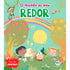 Livro infantil "O Mundo Ao Meu Redor", capa colorida com crianças e elementos da natureza. — Plenitude