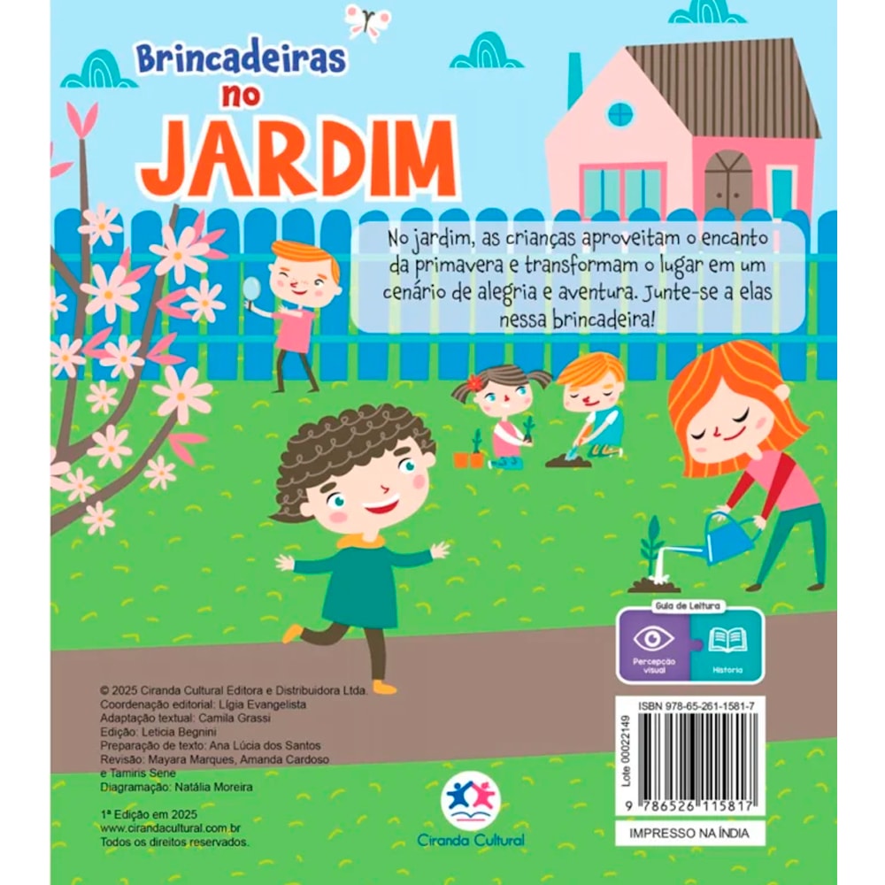 Brincadeiras No Jardim