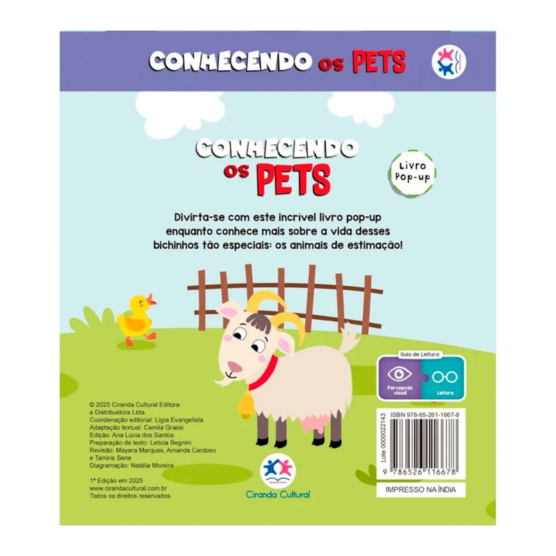 Conhecendo Os Pets | Pop - Up