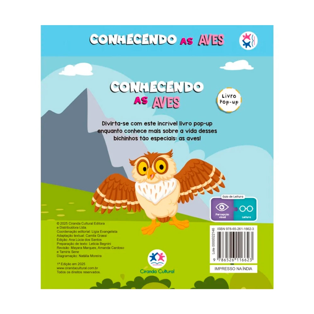 Conhecendo As Aves | Pop - Up