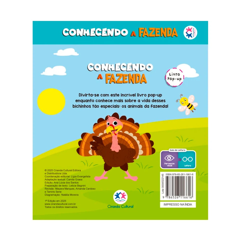 Conhecendo A Fazenda | Pop - Up