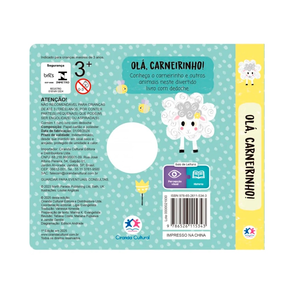 Olá Carneirinho | Dedoche