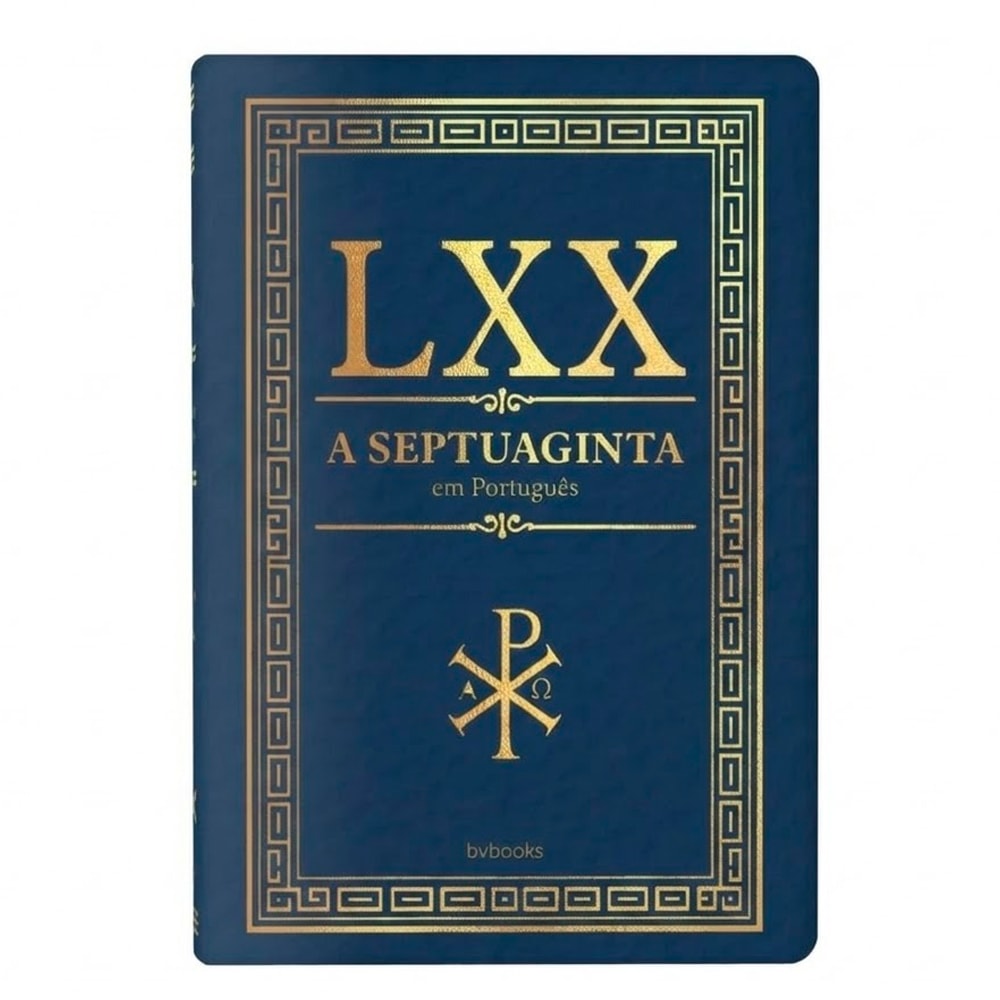 Bíblia A Septuaginta em Português | Capa Dura Luxo
