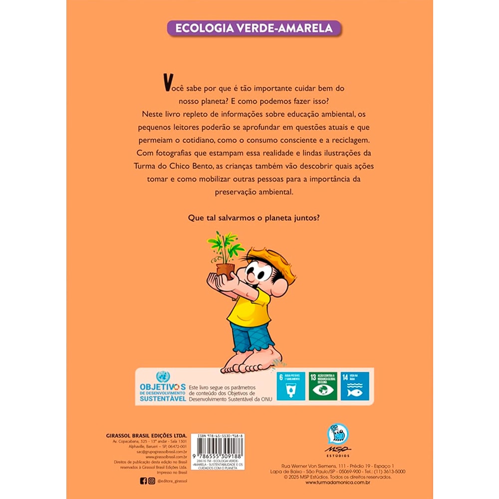 Chico Bento | Sustentabilidade e os Cuidados Com o Planeta | Nina Nazario