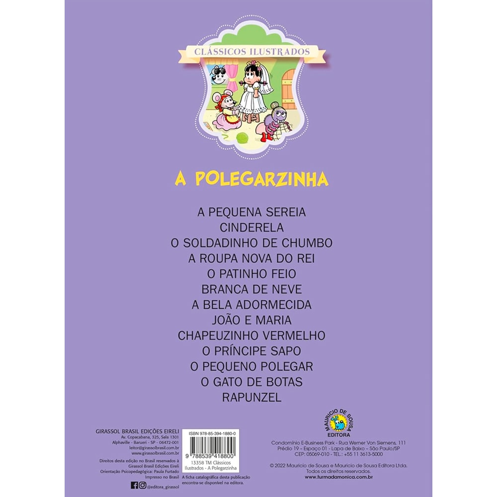 Turma da Mônica | A Polegarzinha