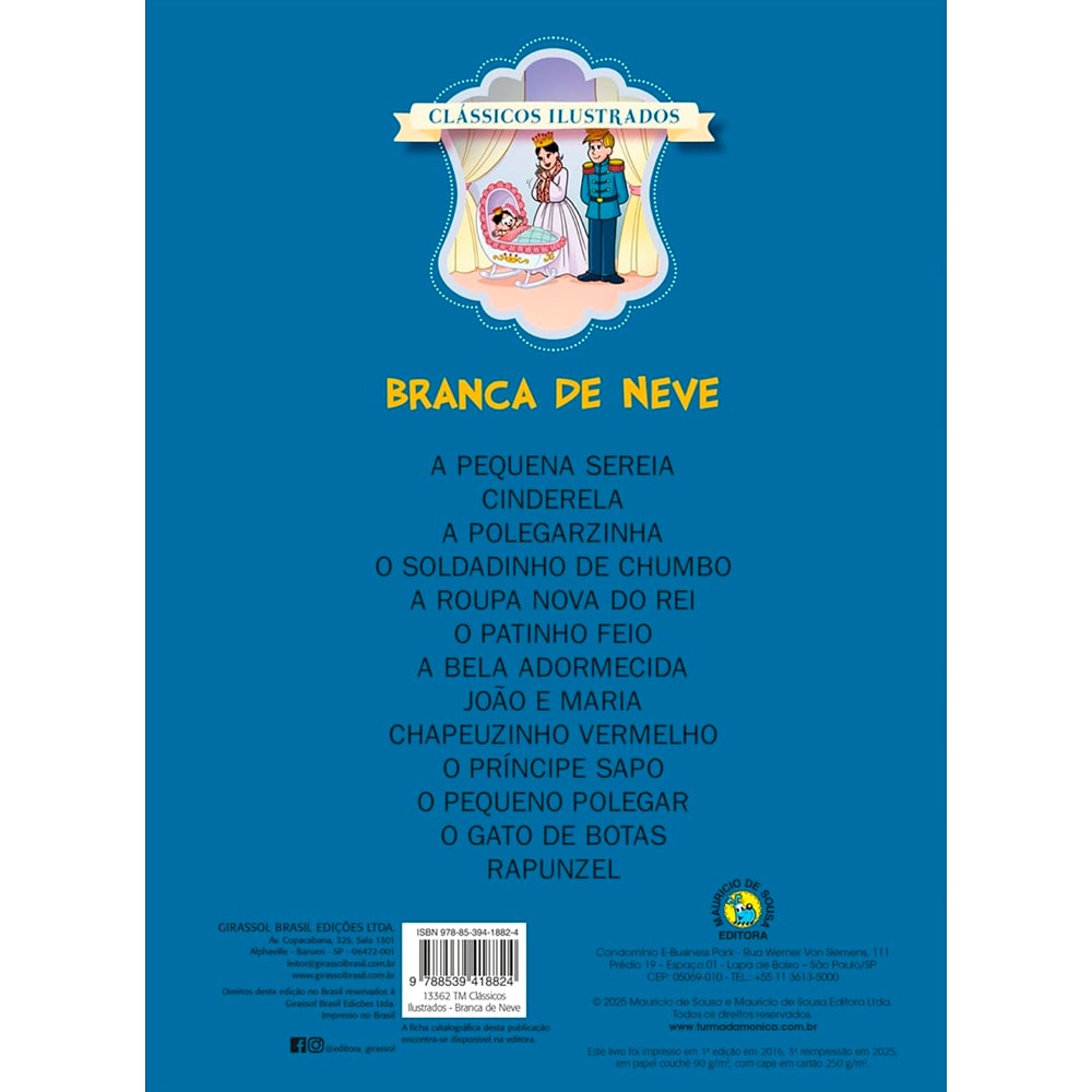 Turma da Mônica | Branca de Neve