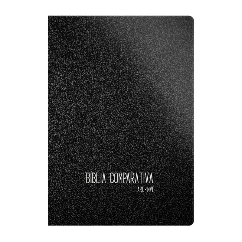 Bíblia Comparativa | RC - NVI | Extra Grande | Preta Luxo