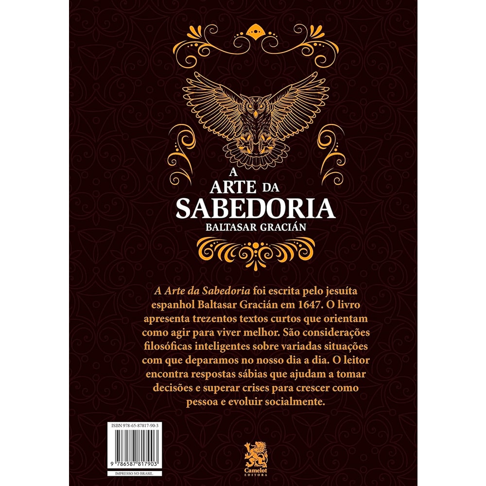 A Arte da Sabedoria | Baltasar Gracián