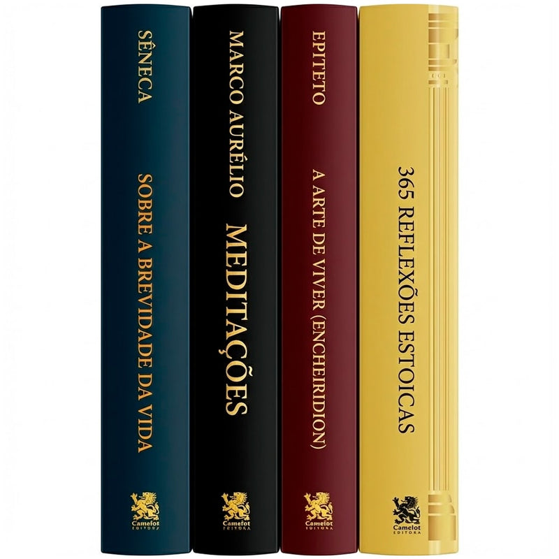 Biblioteca Estoica | Grandes Mestres | Volume I | Marco Aurélio, Epiteto, Sêneca