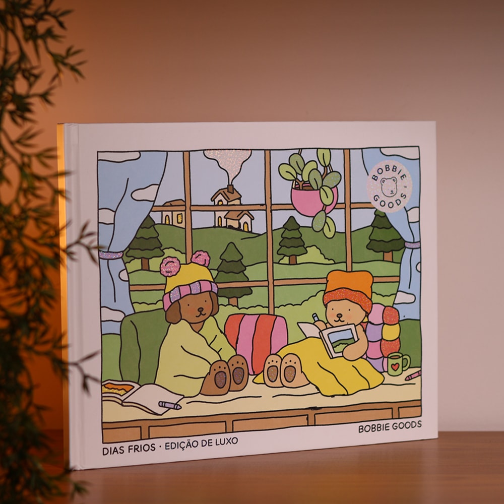 Bobbie Goods | Livro de Colorir | Dias Frios | Capa Dura