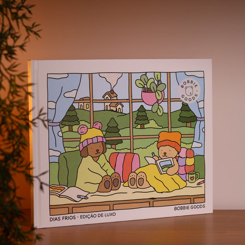 Bobbie Goods | Livro de Colorir | Dias Frios | Capa Dura