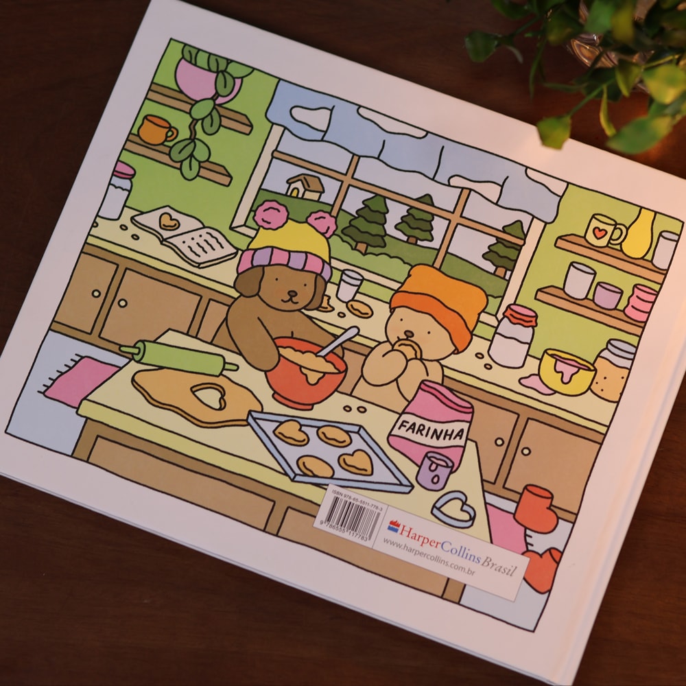 Bobbie Goods | Livro de Colorir | Dias Frios | Capa Dura