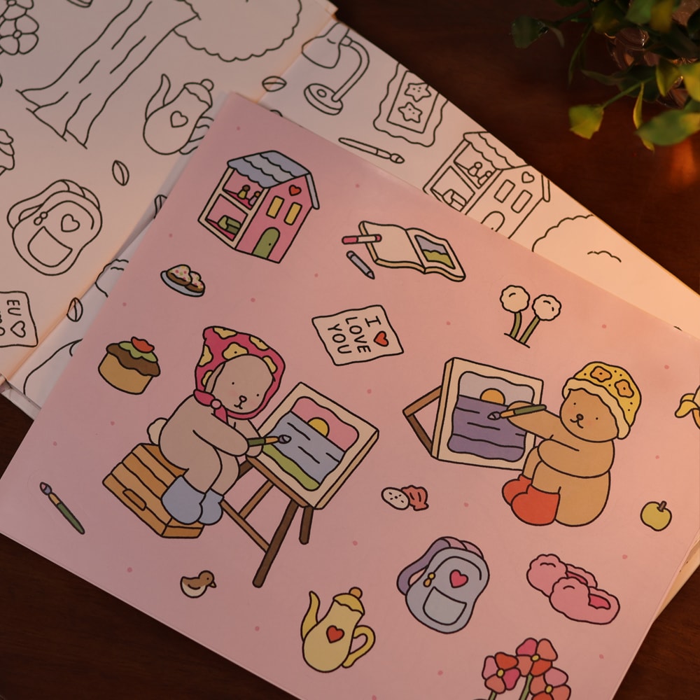 Bobbie Goods | Livro de Colorir | Isso e Aquilo | Capa Dura