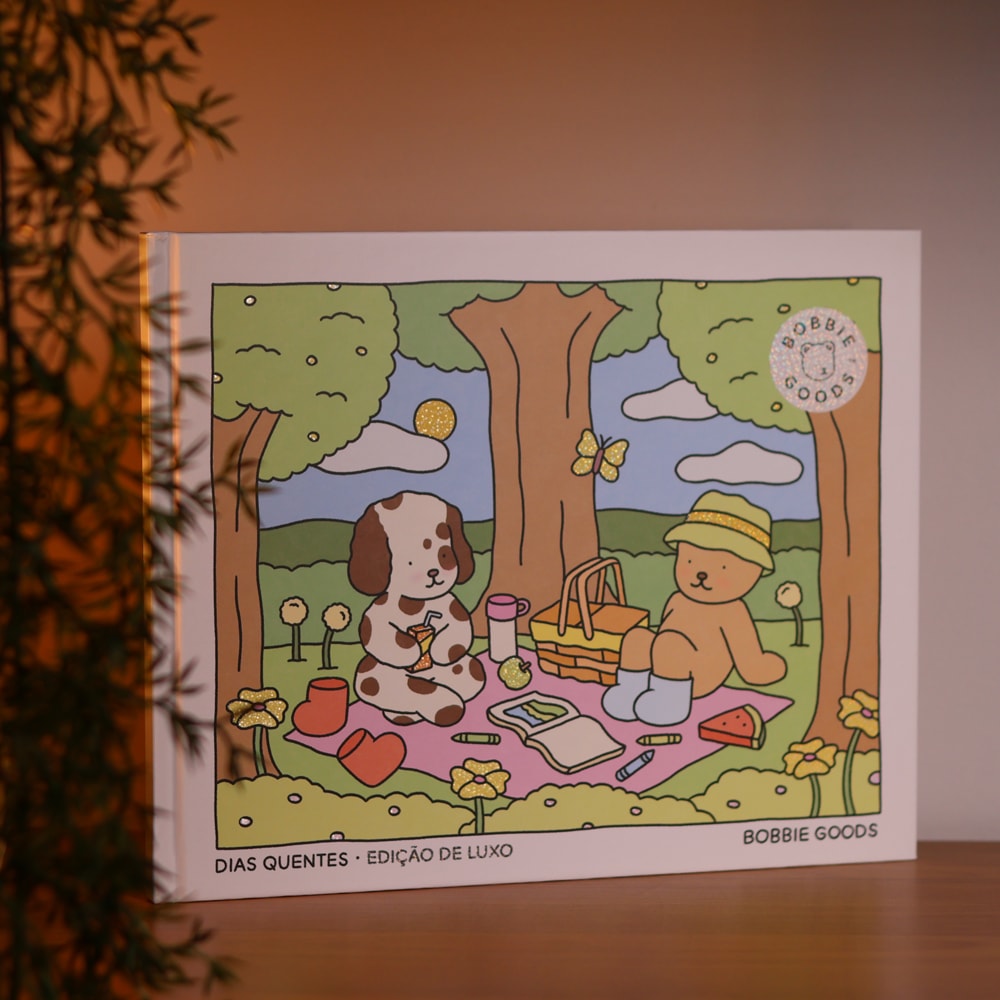 Bobbie Goods | Livro de Colorir | Dias Quentes | Capa Dura