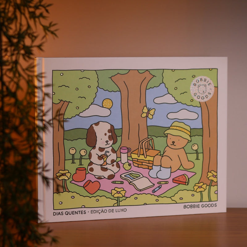 Bobbie Goods | Livro de Colorir | Dias Quentes | Capa Dura
