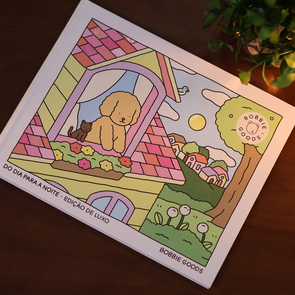 Bobbie Goods | Livro de Colorir | Do Dia Para a Noite | Capa Dura