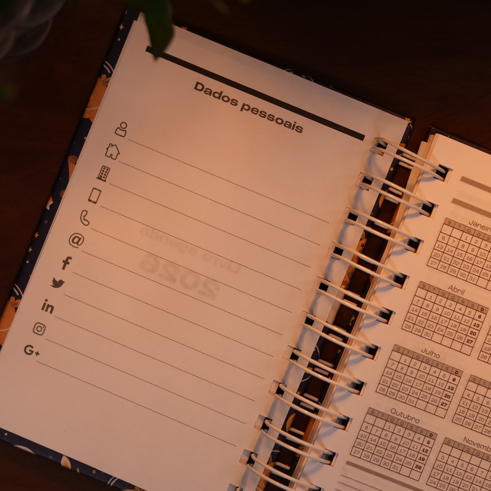 Livro Agenda 2026 | Capivara