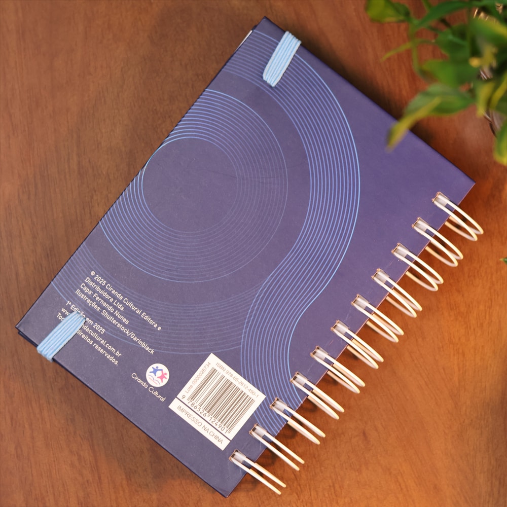 Livro Agenda 2026 | Azul Marinho