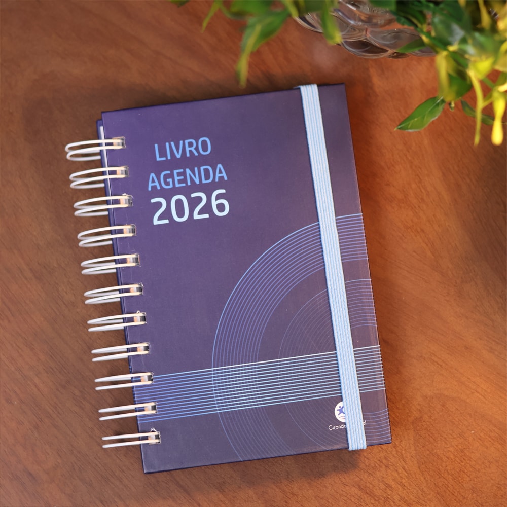 Livro Agenda 2026 | Azul Marinho